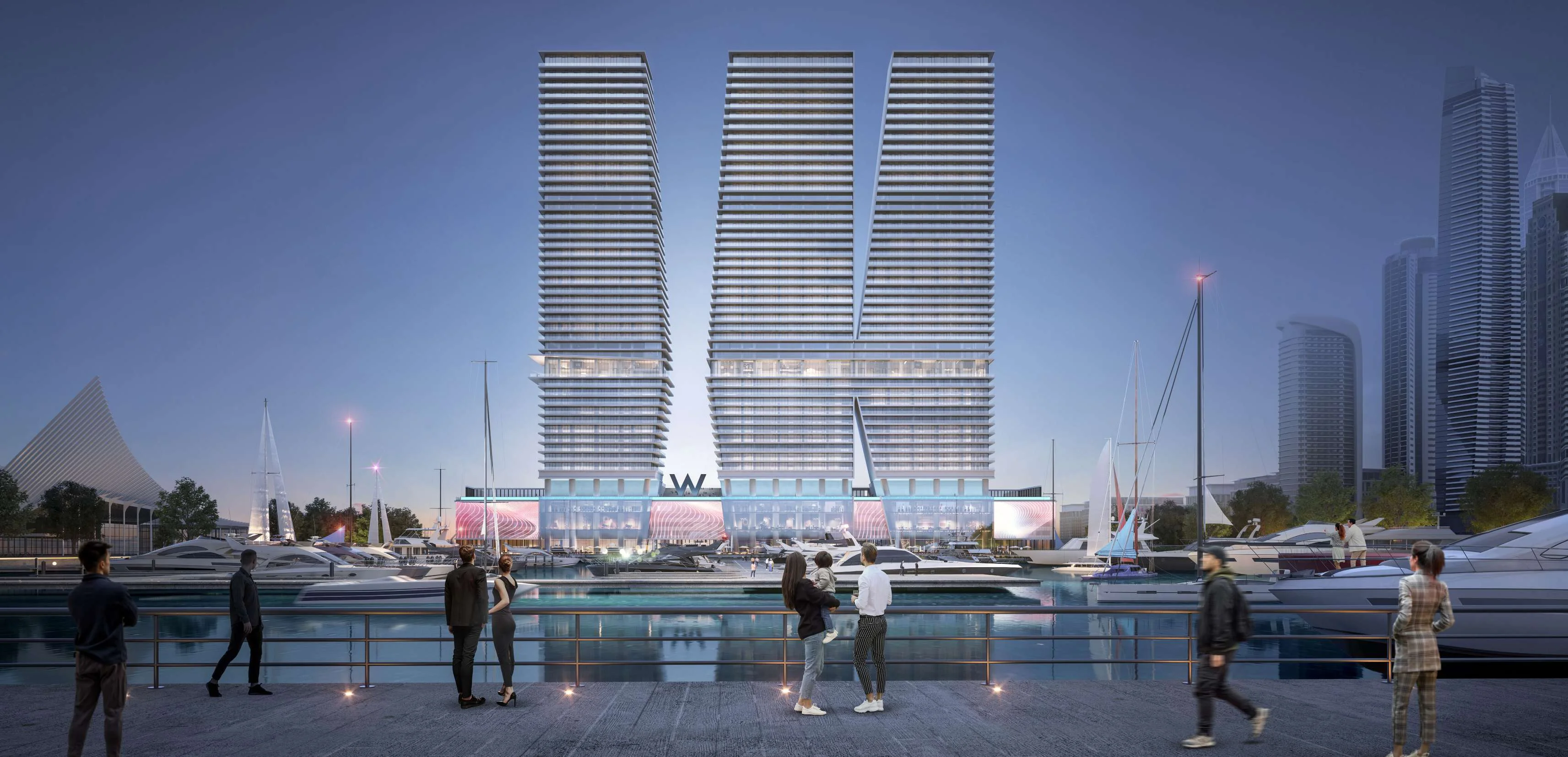Acheter à Dubaï - W Residences Dubai Harbour by Arada