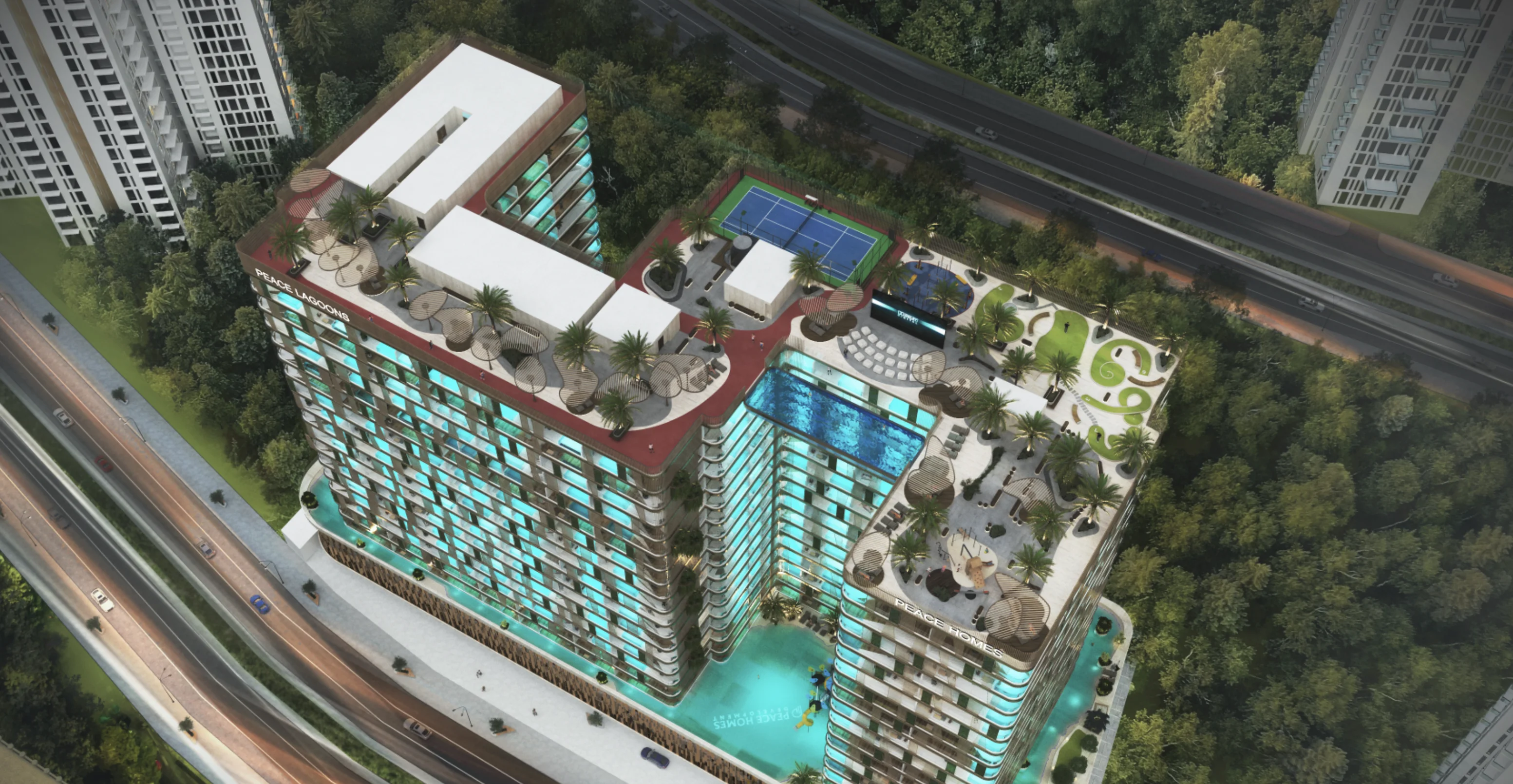 Acheter à Dubaï - Peace Lagoons by Peace Homes