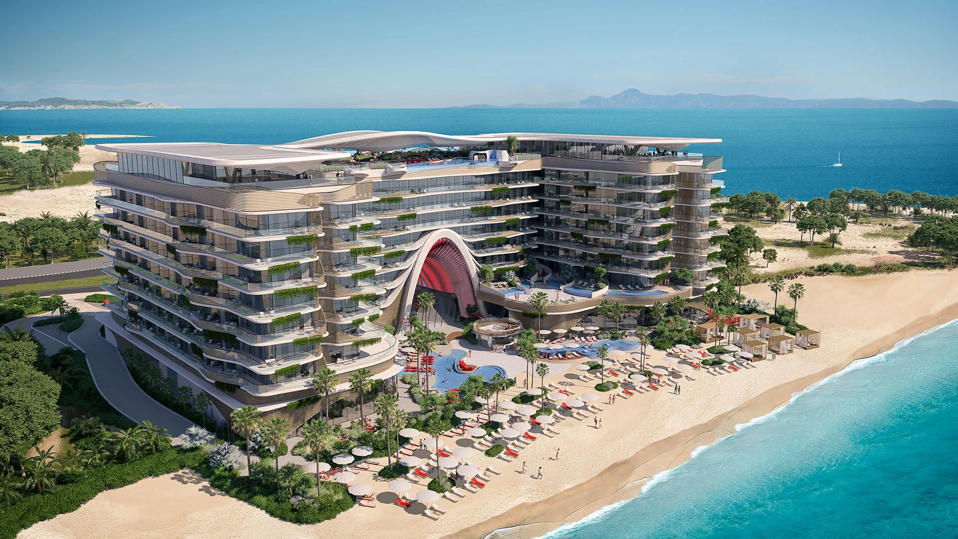 The Unexpected Al Marjan Island - Extraordinary architectural masterpiece redefining luxury wa... The Unexpected luxury Al Marjan Island development sold out project near Wynn Casino