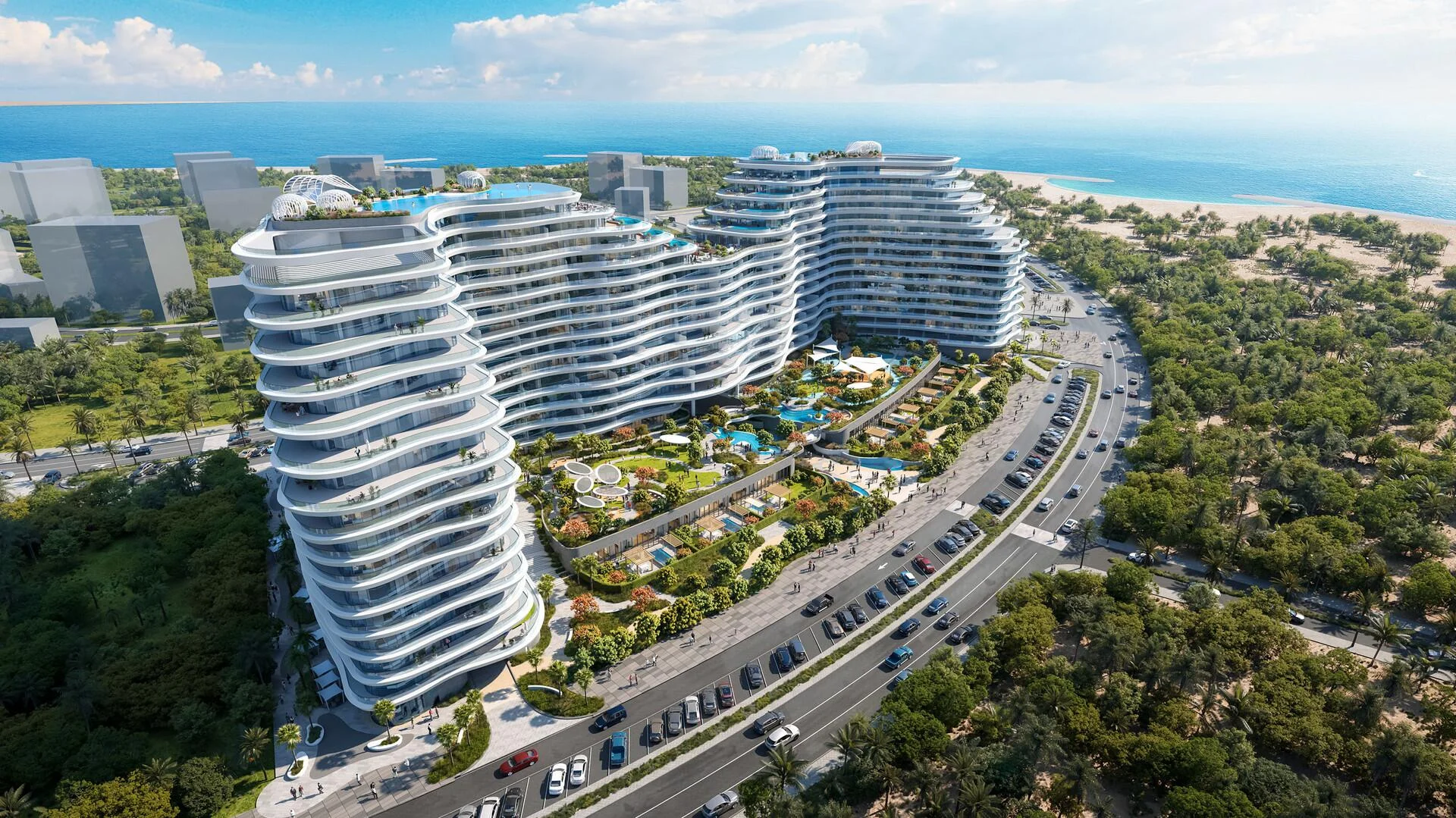 La Mazzoni Al Marjan Island - Sophisticated waterfront residences with Italian-inspired lu... La Mazzoni luxury Al Marjan Island development available for investment near Wynn Casino