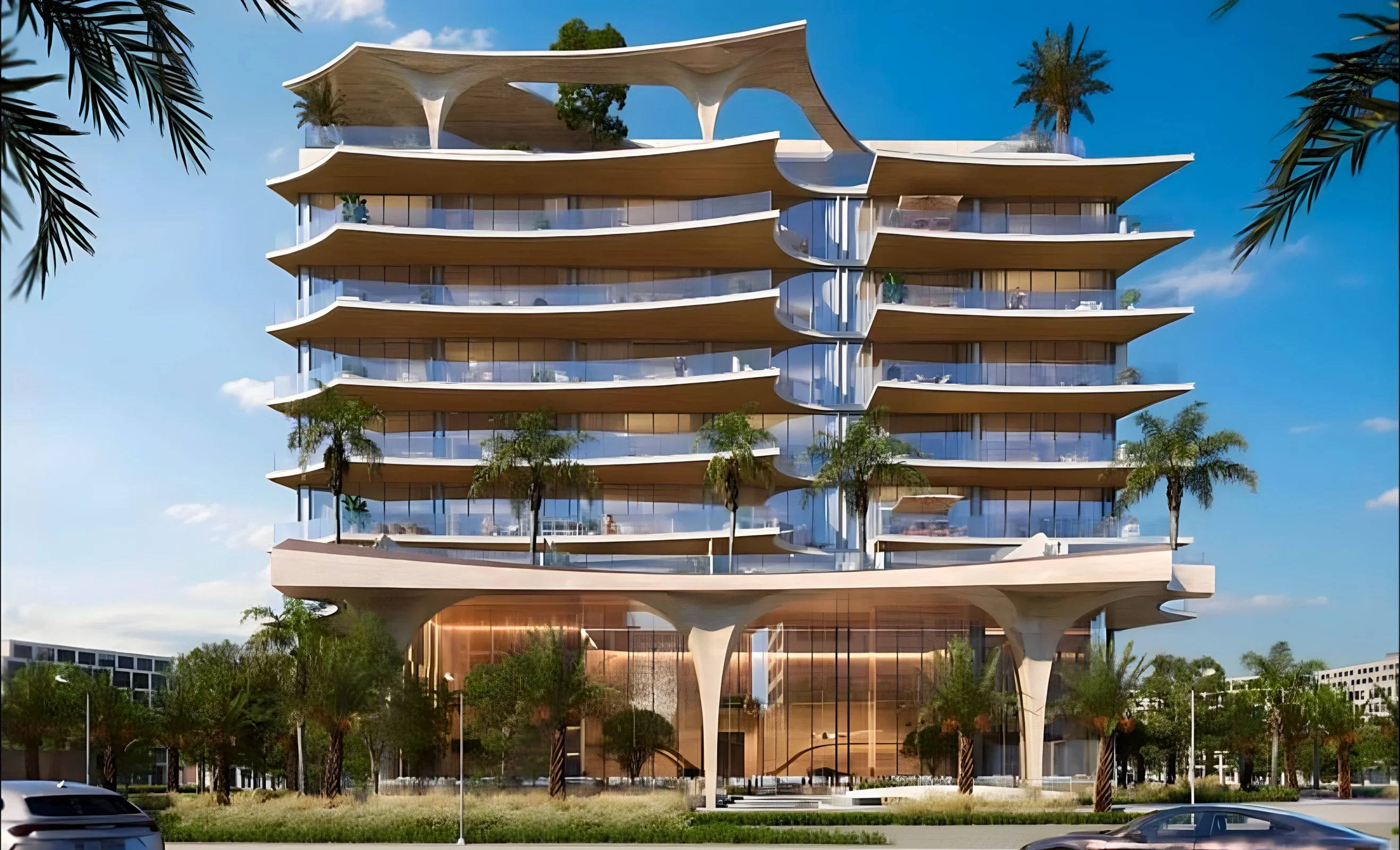 Ola Residences Al Marjan Island - Modern waterfront living with sophisticated design and premi... Ola Residences luxury Al Marjan Island development available for investment near Wynn Casino