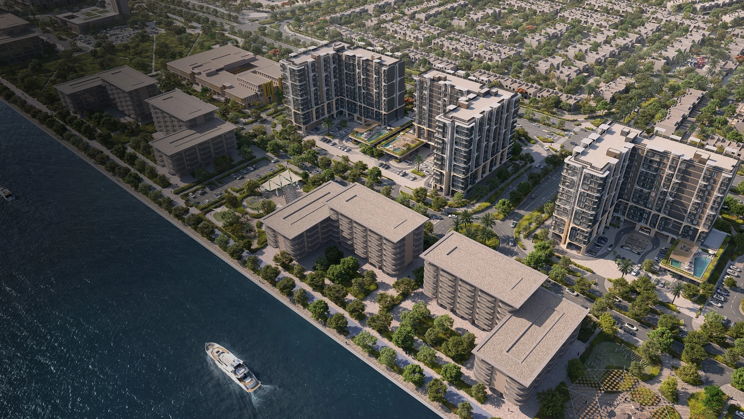 Acheter à Dubaï - Yas Living by Aldar - PALM Immobilier Dubaï